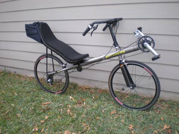 Titanium deals recumbent bike